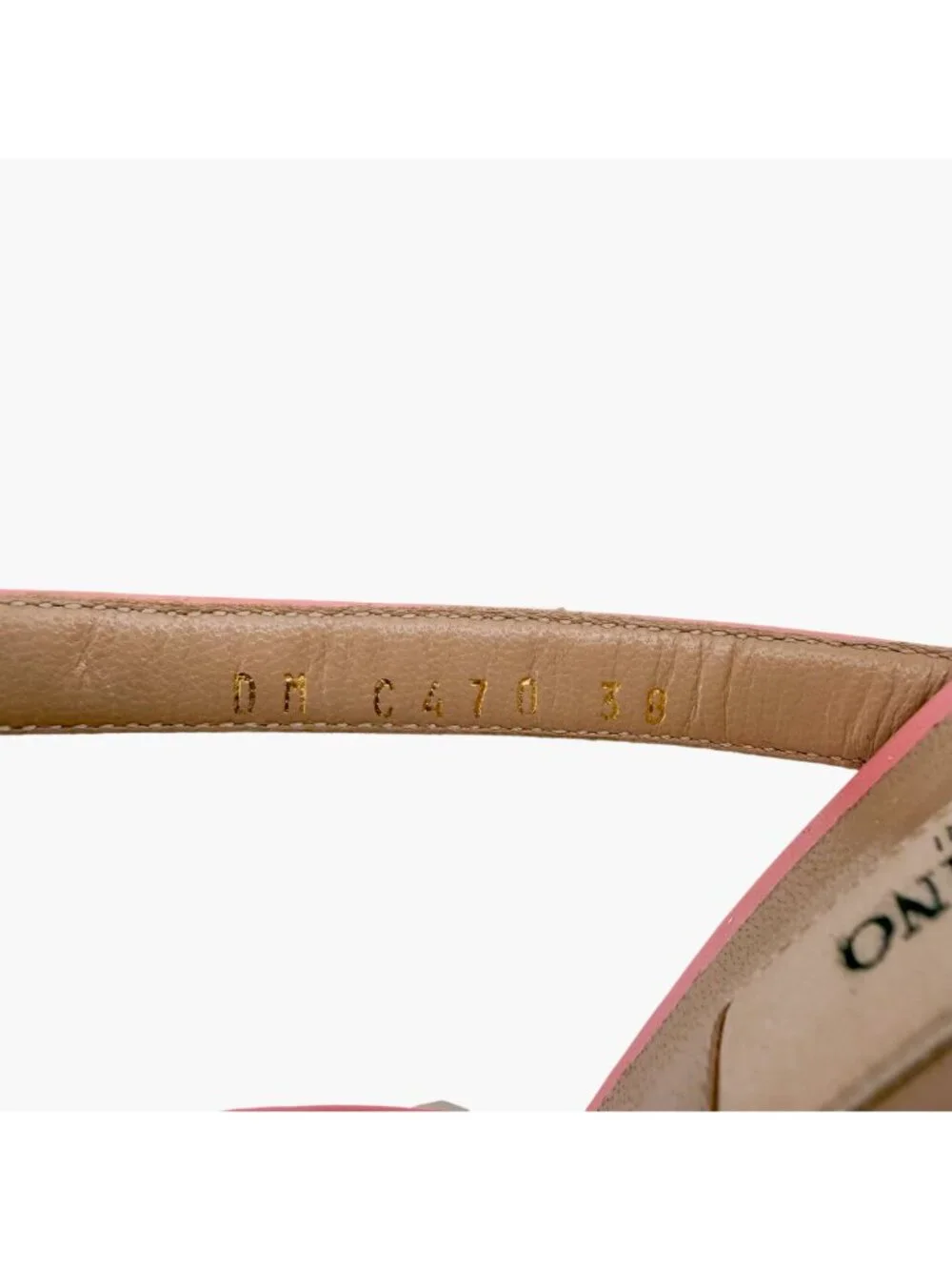 Valentino Rockstud Cage Block Heel Mule Sandals Pink Leather Size 38 US 8